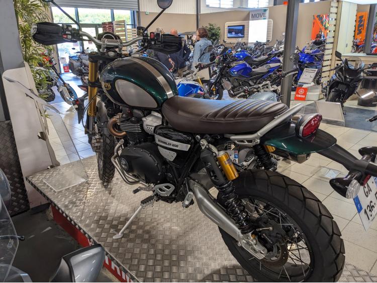 TRIUMPH SCRAMBLER 1200 XE STEVE MC QUEEN