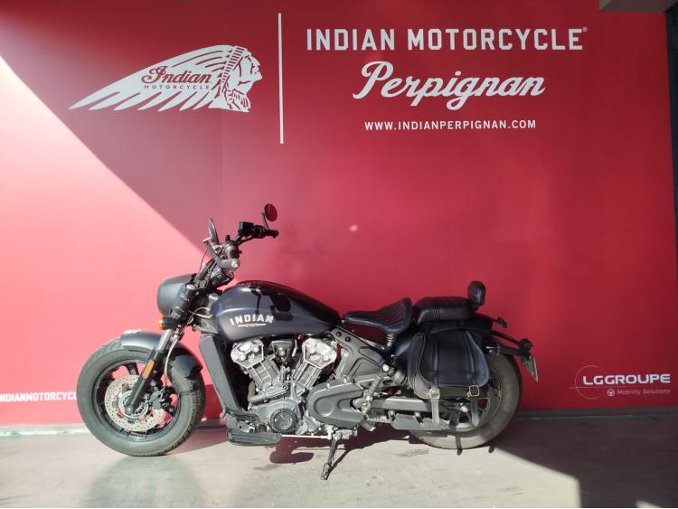 INDIAN SCOUT BOBBER 1133 BLACK SMOKE