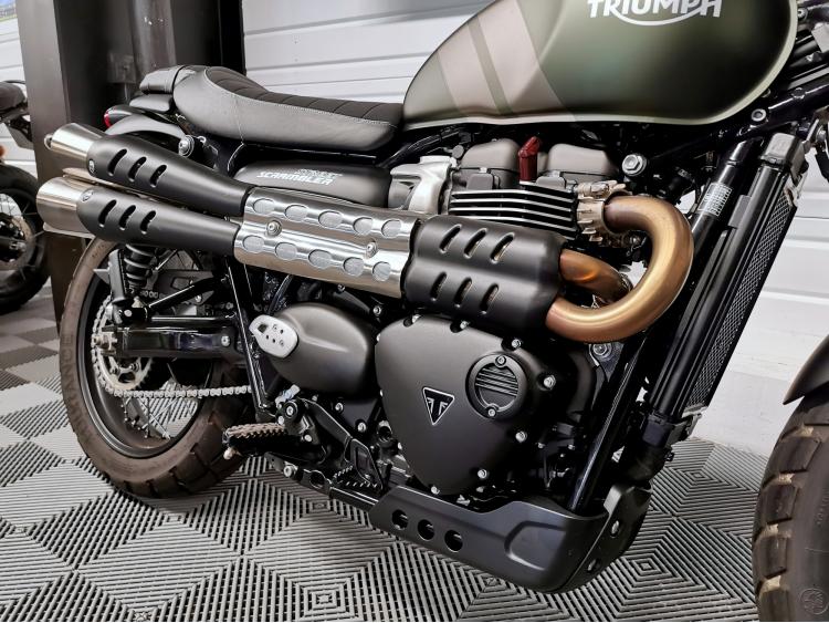 TRIUMPH STREET SCRAMBLER  900 - 1ERE MAIN - ELIGIBLE A2
