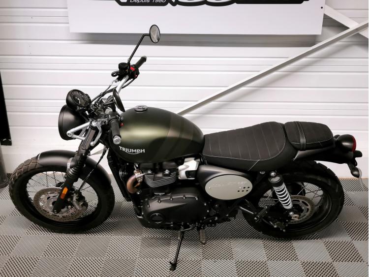 TRIUMPH STREET SCRAMBLER  900 - 1ERE MAIN - ELIGIBLE A2
