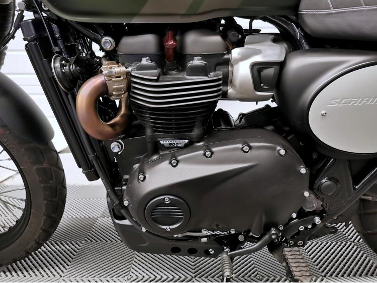 TRIUMPH STREET SCRAMBLER  900 - 1ERE MAIN - ELIGIBLE A2
