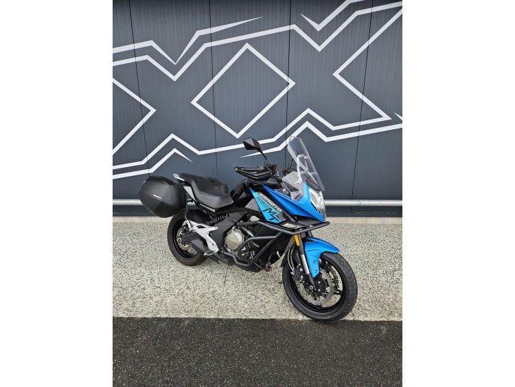 CFMOTO 650 MT Bleue – 22 000 km – Révisée – Garantie 12 mois