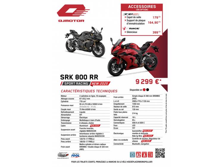 QJ MOTOR SRK 800 RR 