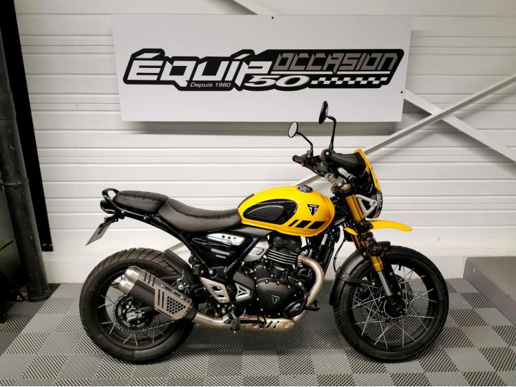 TRIUMPH Scrambler 400 XC - 1ERE MAIN - ACCESSIBLE A2 - 400XC