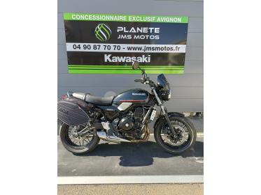 KAWASAKI Z650 RS 300 KMS VALISES SOUPLE +TETE DE FOUCHE