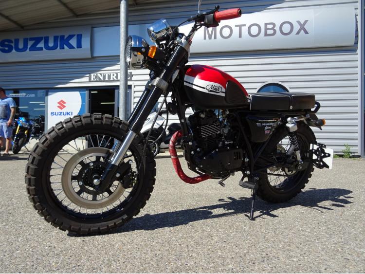 MASH 125 SEVENTY FIVE Scrambler + MOTOBOX