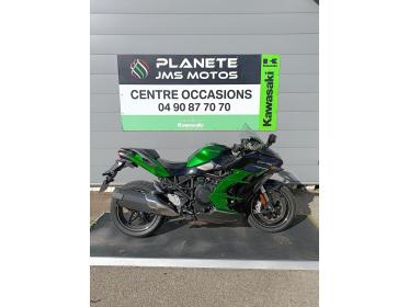 KAWASAKI NINJA H2 SX SE 1ER MAIN 13673 KMS A SAISIR (suspenssion pilotee) REVISION 12000 KMS OK