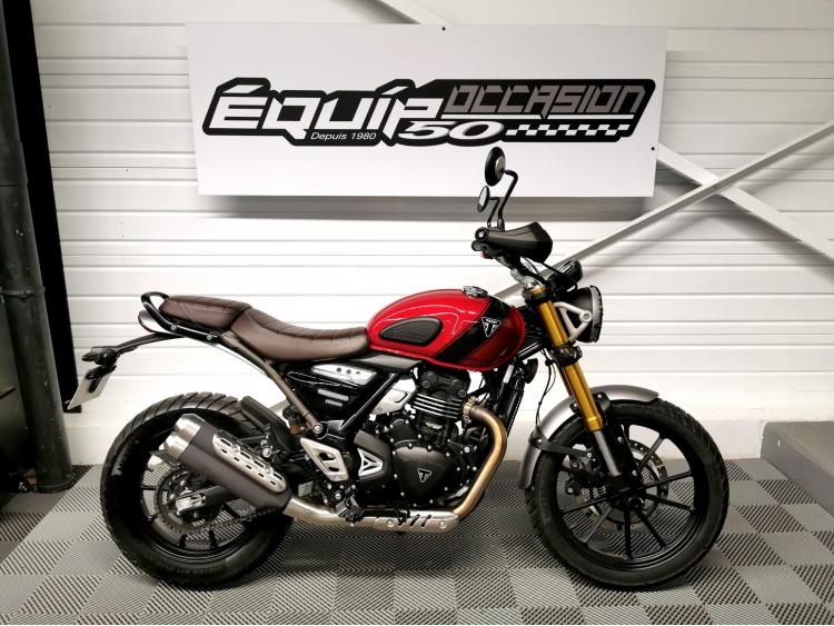 TRIUMPH Scrambler 400 X - Accessible A2 - 1ere main - 400x