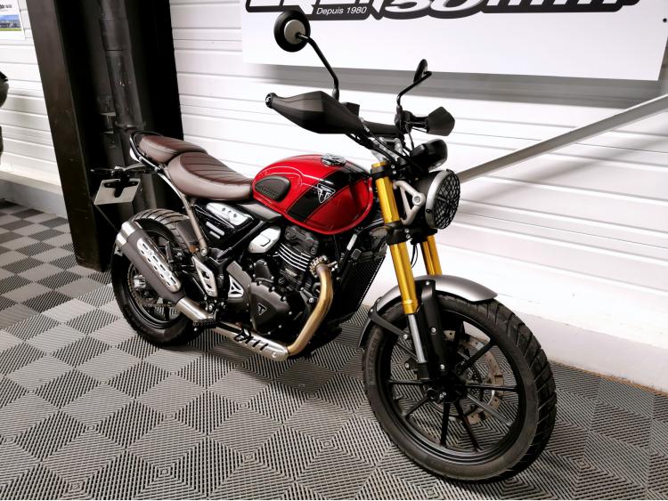 TRIUMPH Scrambler 400 X - Accessible A2 - 1ere main - 400x