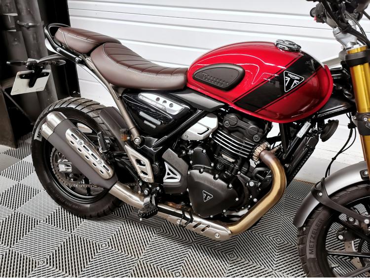 TRIUMPH Scrambler 400 X - Accessible A2 - 1ere main - 400x
