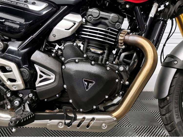 TRIUMPH Scrambler 400 X - Accessible A2 - 1ere main - 400x