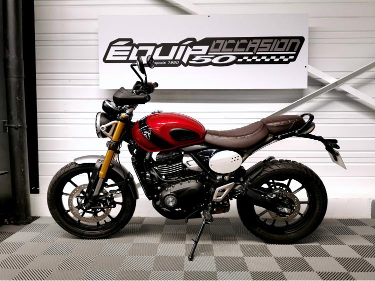 TRIUMPH Scrambler 400 X - Accessible A2 - 1ere main - 400x