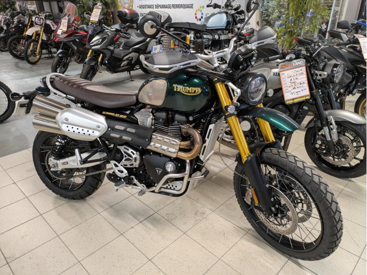 TRIUMPH SCRAMBLER 1200 XE STEVE MC QUEEN
