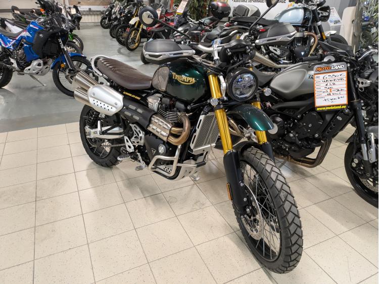 TRIUMPH SCRAMBLER 1200 XE STEVE MC QUEEN