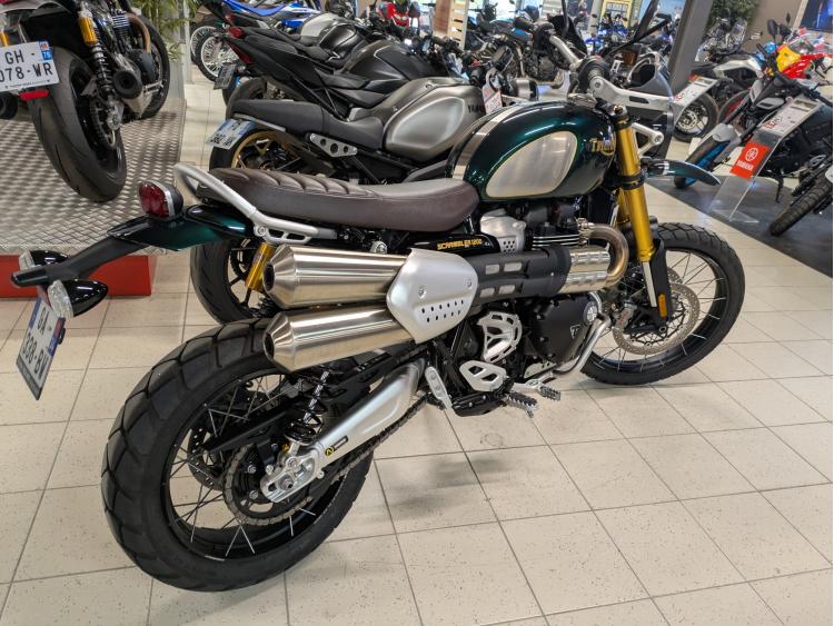 TRIUMPH SCRAMBLER 1200 XE STEVE MC QUEEN
