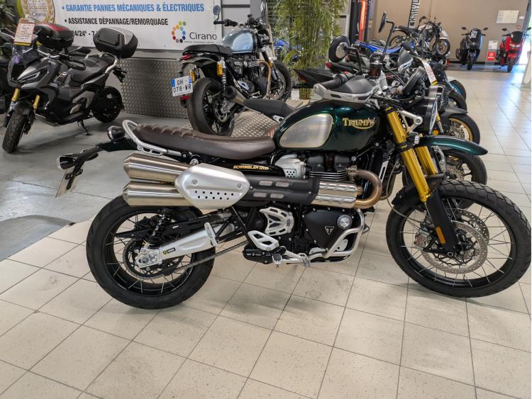 TRIUMPH SCRAMBLER 1200 XE STEVE MC QUEEN