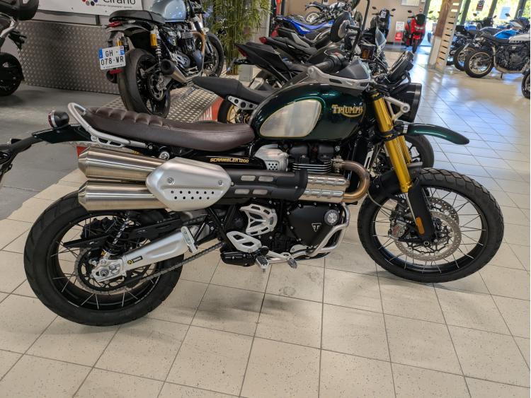 TRIUMPH SCRAMBLER 1200 XE STEVE MC QUEEN