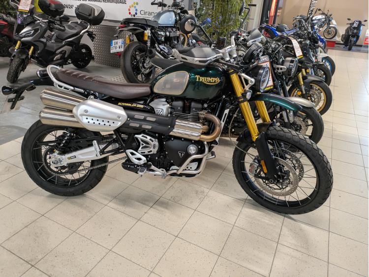 TRIUMPH SCRAMBLER 1200 XE STEVE MC QUEEN