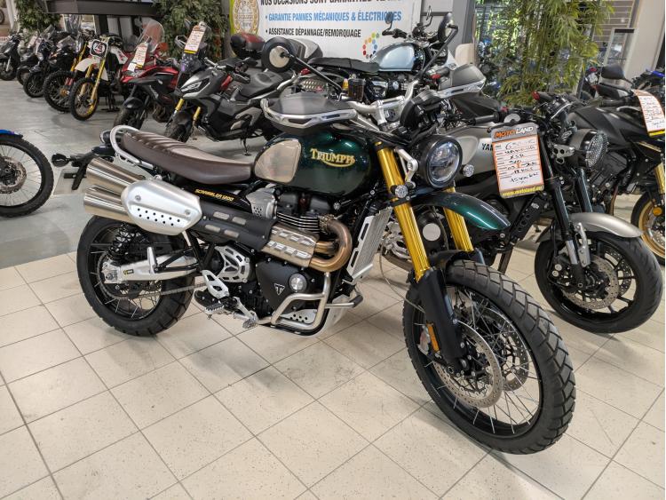 TRIUMPH SCRAMBLER 1200 XE STEVE MC QUEEN