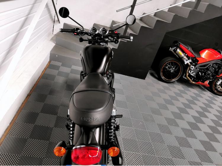TRIUMPH Bonneville T100 BLACK - 1ERE MAIN - ELIGIBLE A2 - T 100 