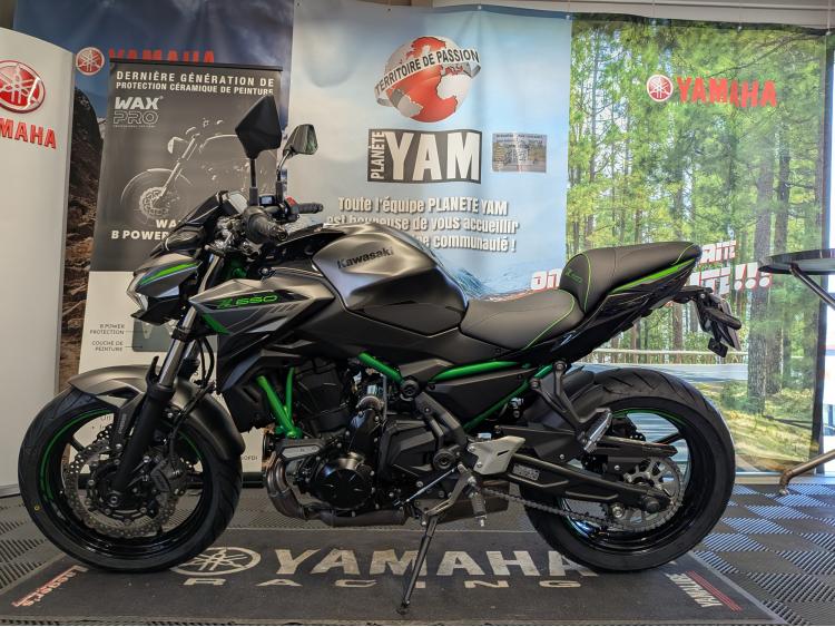 KAWASAKI Z650 GARANTIE CONSTRUCTEUR AVRIL 2028