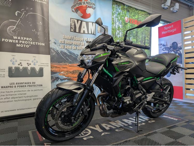 KAWASAKI Z650 GARANTIE CONSTRUCTEUR AVRIL 2028