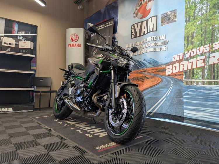 KAWASAKI Z650 GARANTIE CONSTRUCTEUR AVRIL 2028