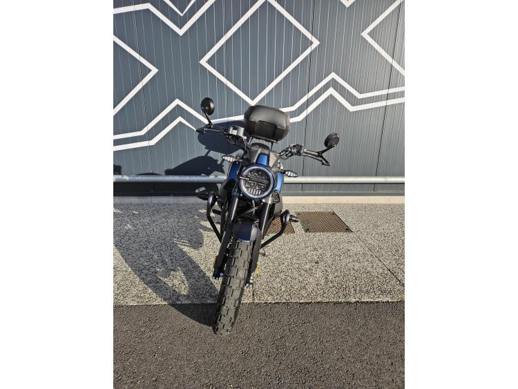 ZONTES 125 SCRAMBLER X bleu