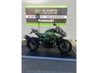 KAWASAKI ZH2 POT AKRAPOVIC  SUPPORT DE PLAQUE REVISEE