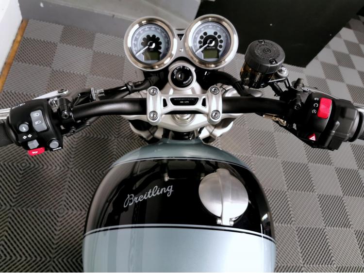 TRIUMPH SPEED TWIN 1200 - EDITION BREITLING + Montre numérotée 169/270 - 1ere Main
