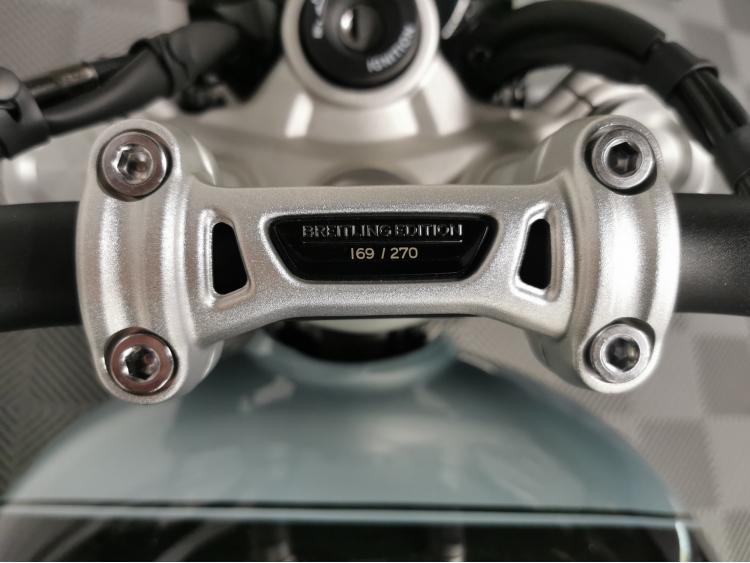 TRIUMPH SPEED TWIN 1200 - EDITION BREITLING + Montre numérotée 169/270 - 1ere Main