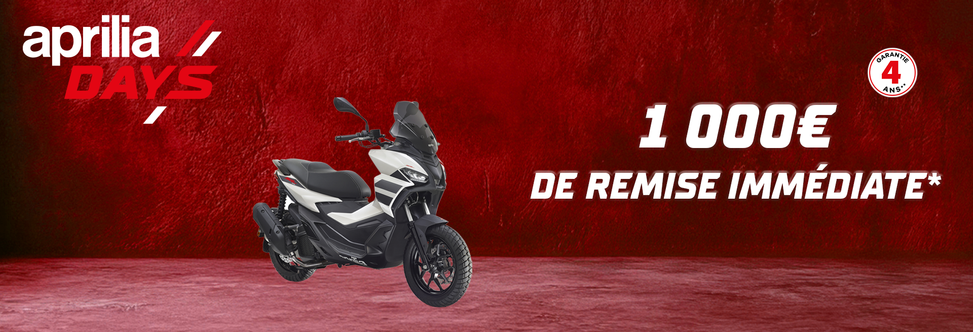 1000€ DE REMISE IMMÉDIATE SRGT