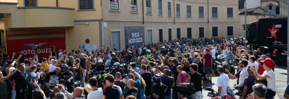 Un week-end historique pour Moto Guzzi
