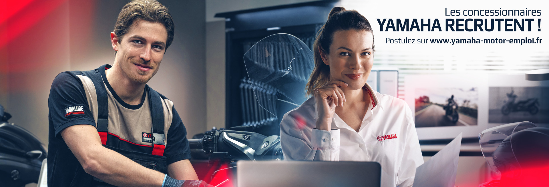 Les concessionnaires Yamaha recrutent ! 