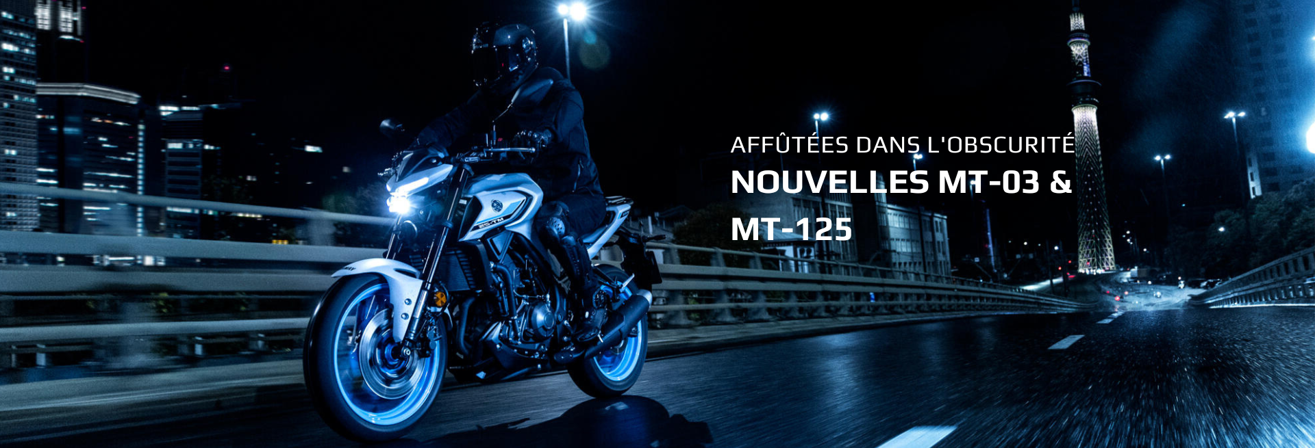 Nouvelles MT-03 et MT-125