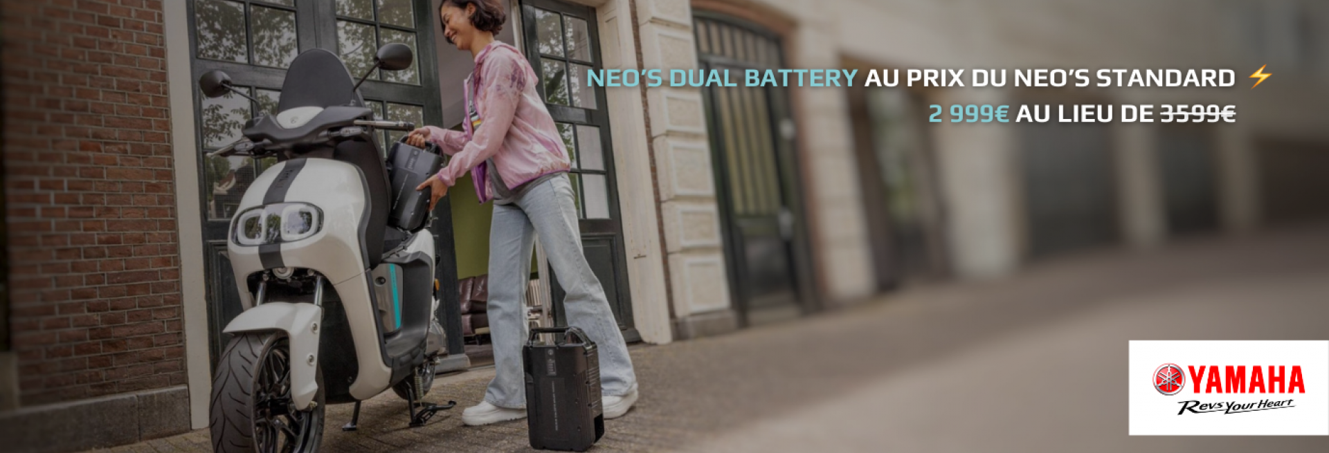 Le NEO’s Dual Battery au prix du NEO’s standard  2 999€ au lieu de 3599€
